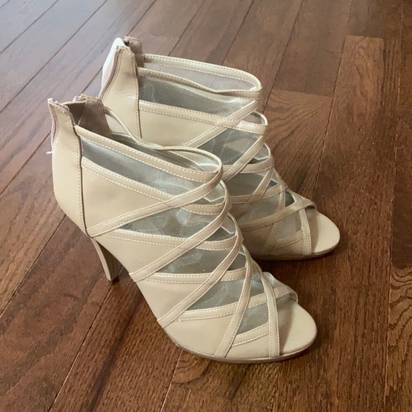Limelight Shoes - Limelight strappy with mesh heels